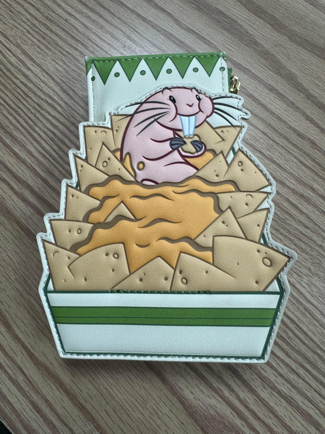 Customer photo review of Loungefly Disney Kim Possible Rufus Nachos Card Holder