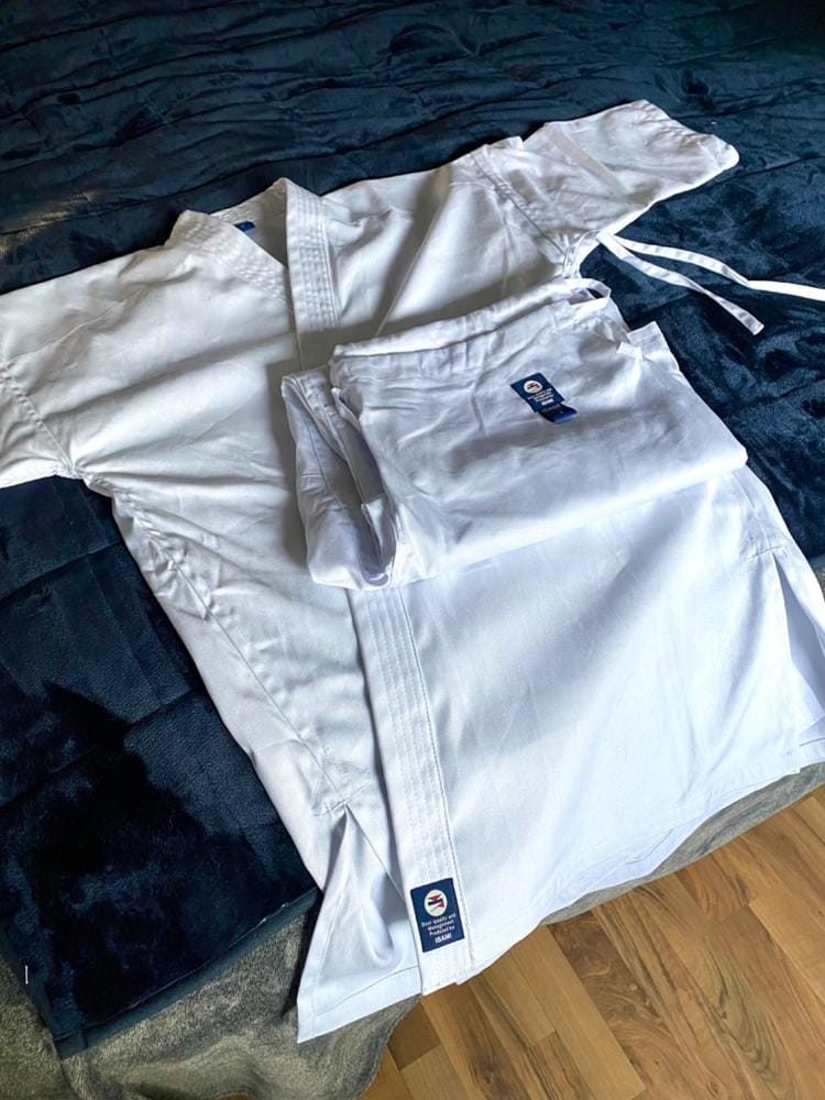 Customer photo review of Isami Karate Gi White