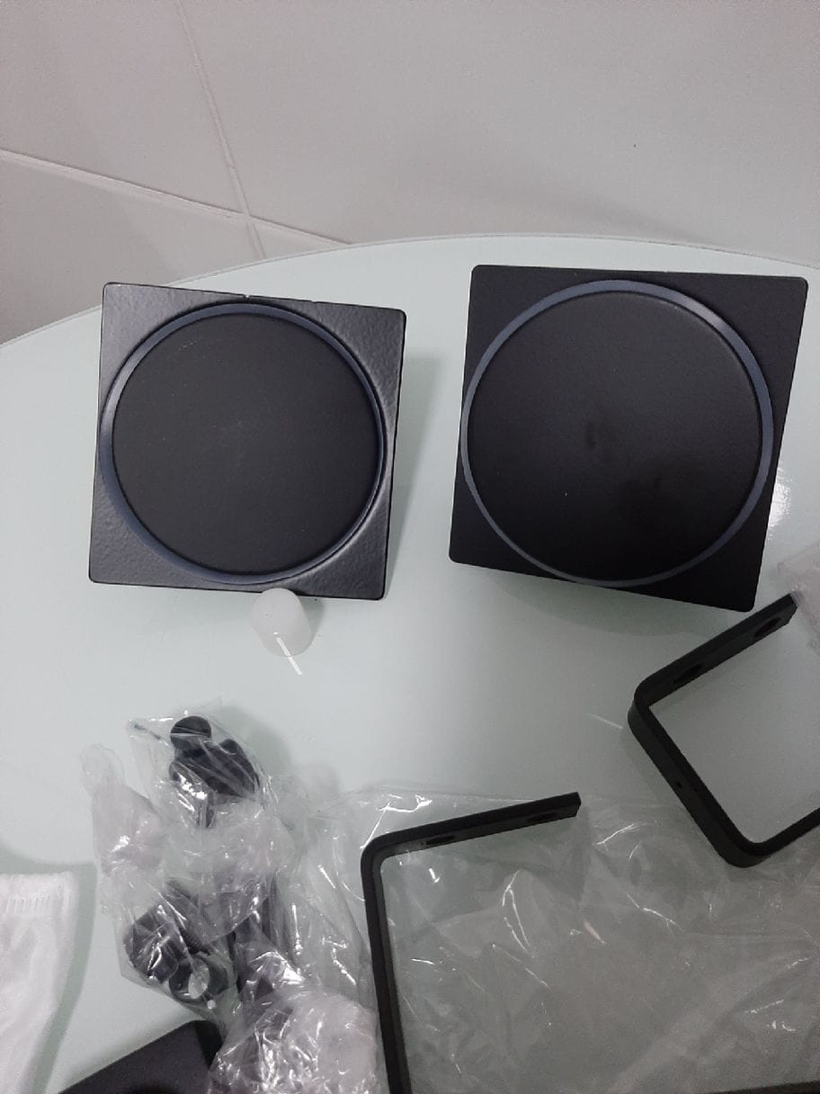 Customer photo review of Ralo Click De Banheiro Inteligente 15x15 Inox Preto Fosco