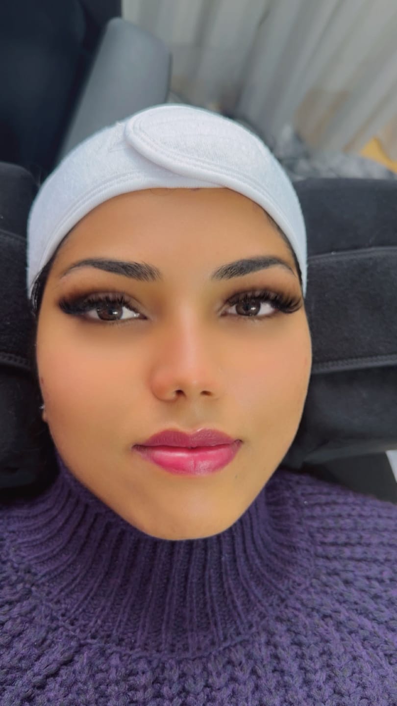 Customer photo review of Easy Fan Lashes Cashmere Wimpern
