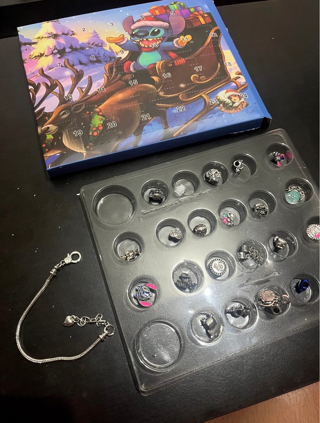 Customer photo review of Calendario de Adviento Joyas Ohana