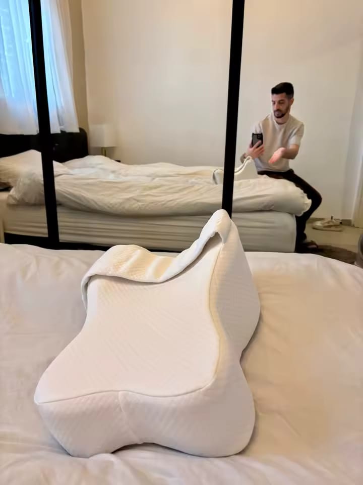 Customer photo review of Luneris™ Cuscino ergonomico per Schiena, Fianchi e Ginocchia