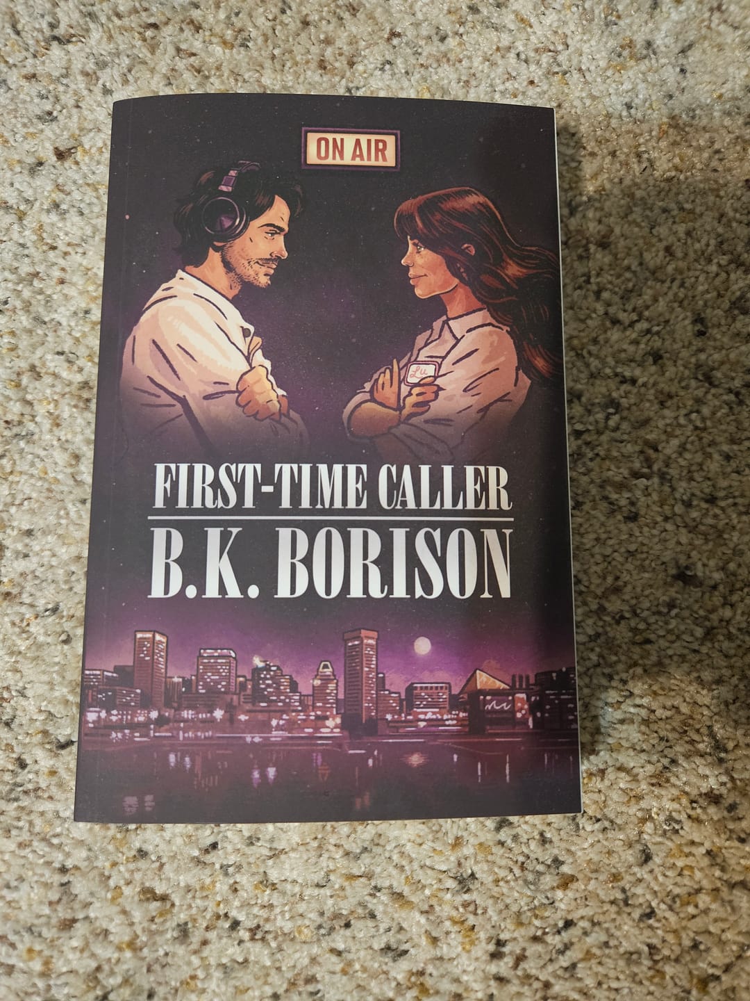 Customer photo review of First-Time Caller by B.K. Borison