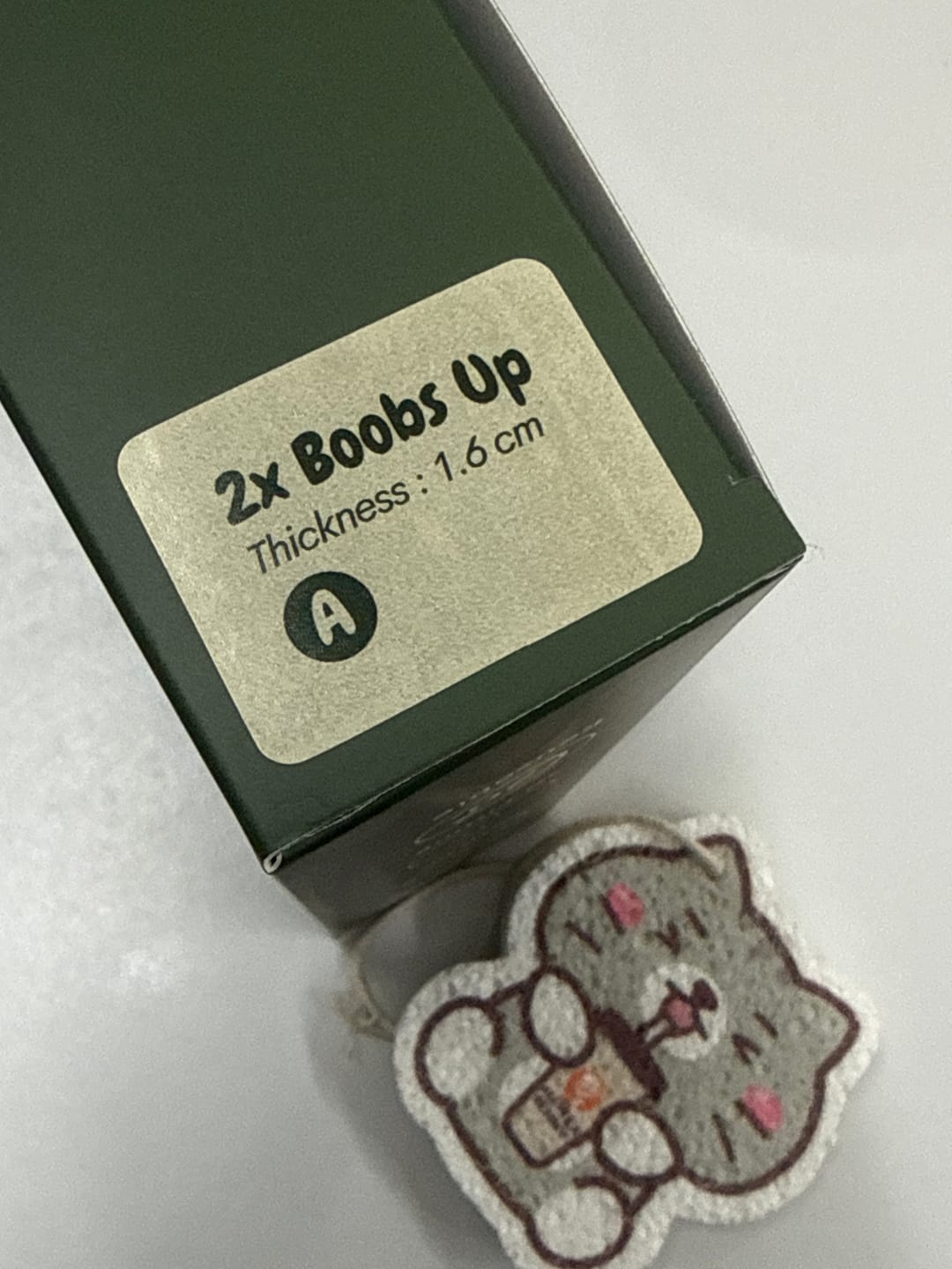 Customer photo review of 2X Boobs Up Nubra In Skin (1.6 cm)