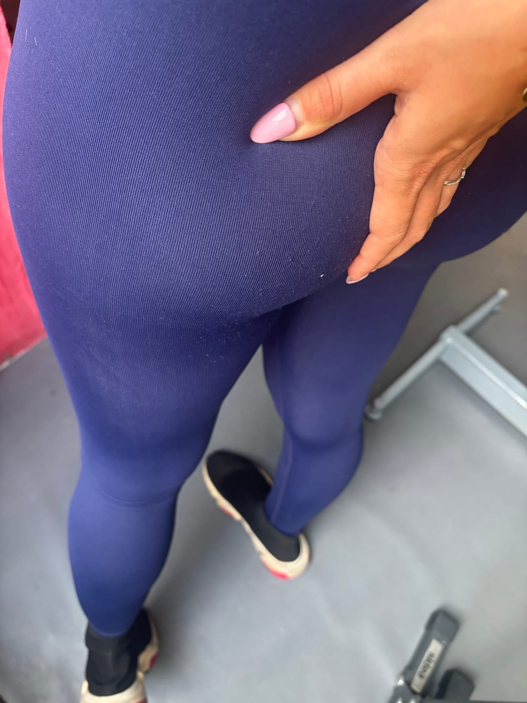 Customer photo review of Completo Onyx Blu Notte (Top + Leggings)