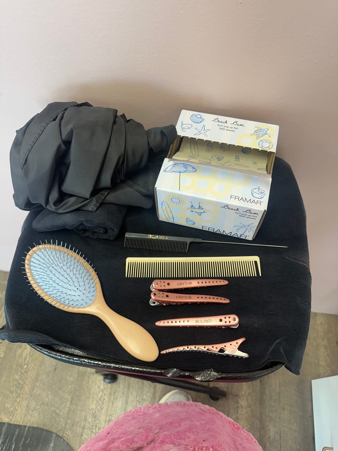 Customer photo review of The Detangling Brush