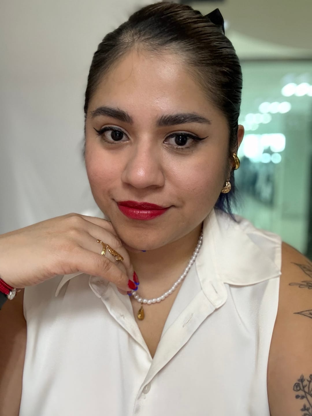 Customer photo review of Collar Pearl Stella