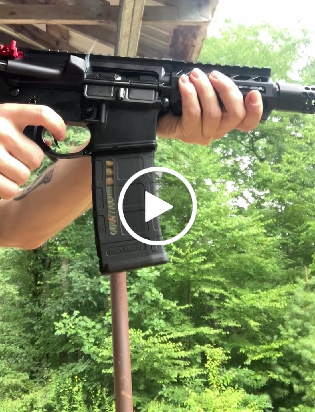 Customer video review of Hoffman Tactical Super Safety AR-15 100% USA Made