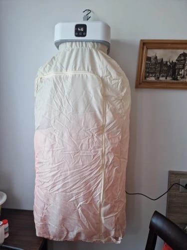 Customer photo review of Nuvora Dry® | Secador de Ropa Eléctrico Portátil