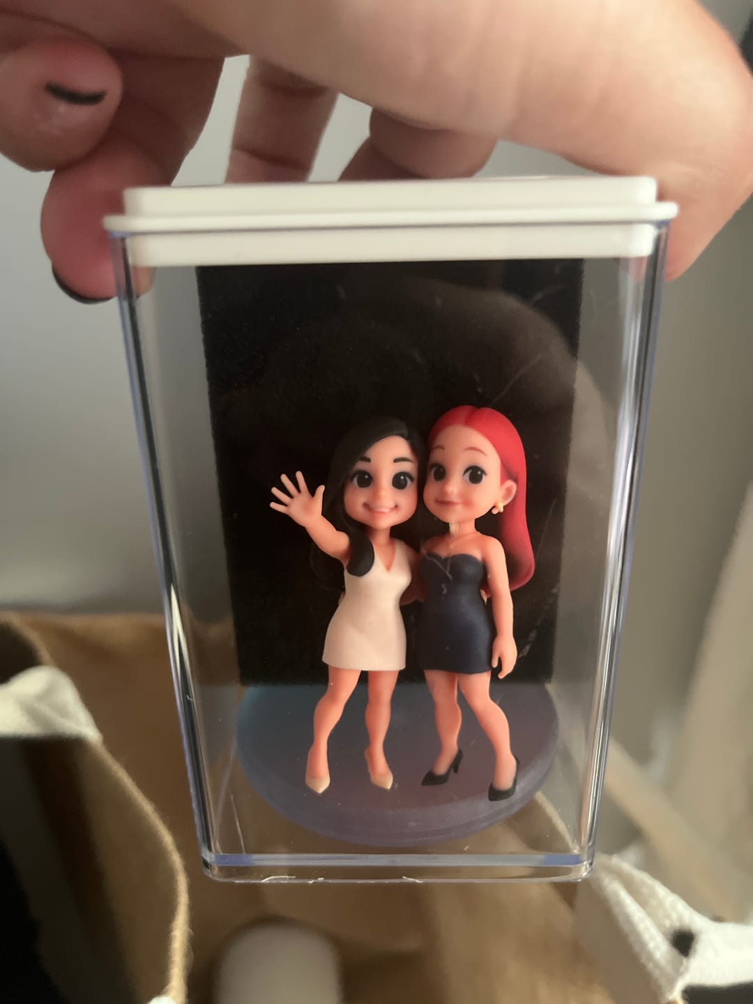 Customer photo review of Custom 3D Action Figure: Personalized 3D Figurine from Photo