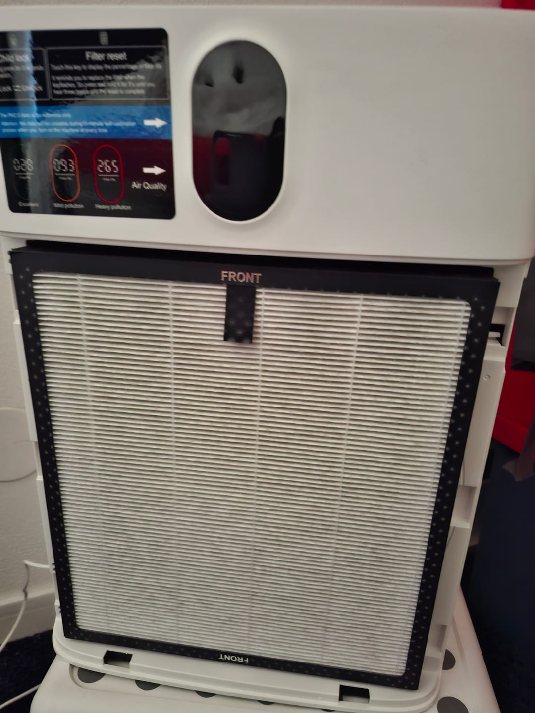 Customer photo review of Verpakking met 2 HEPA-filters voor Smart Luchtreiniger V1 Pro