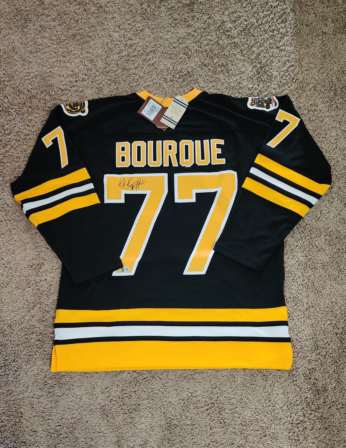 Customer photo review of Ray Bourque Autograph Signing