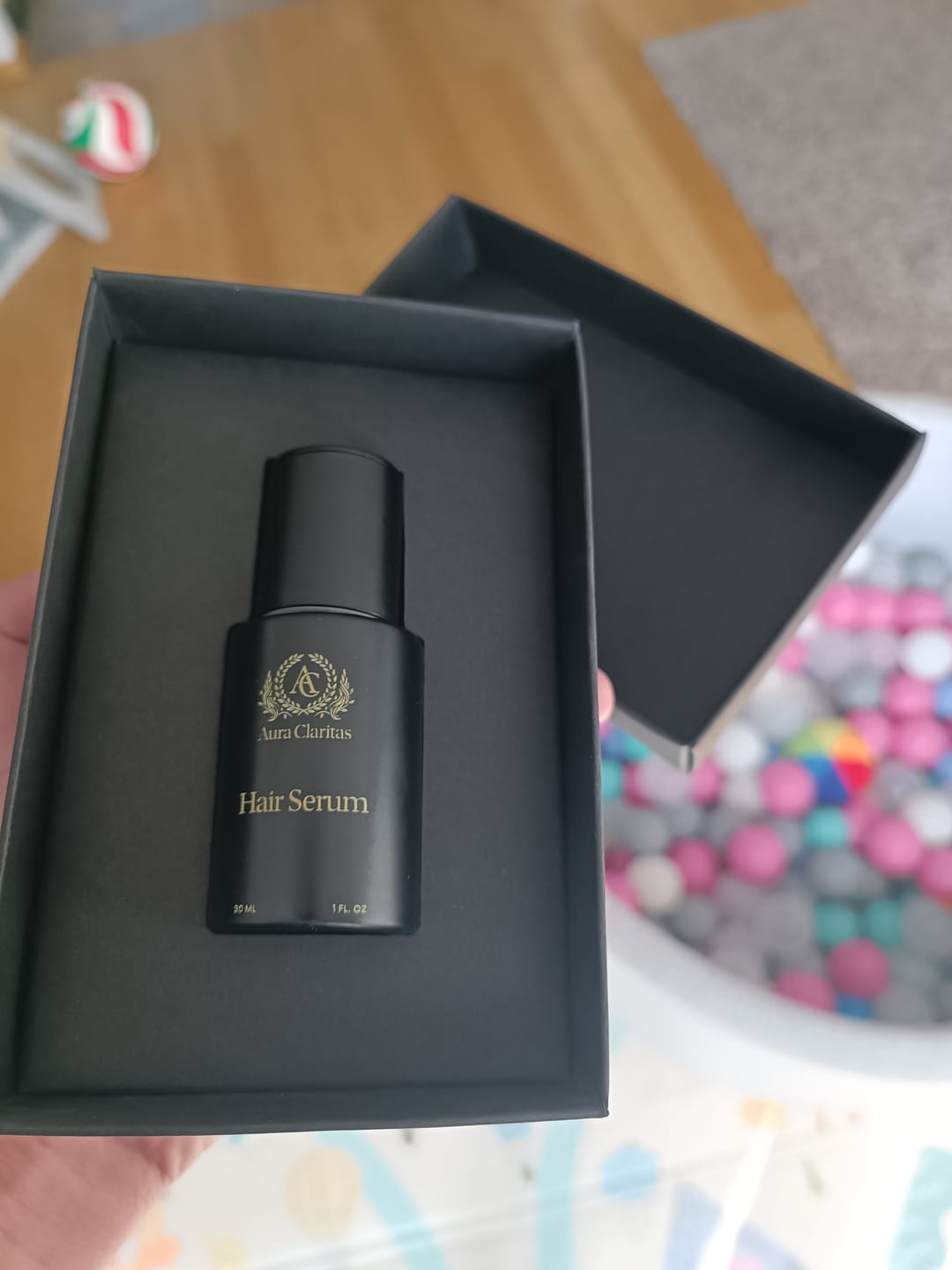 Customer photo review of Hair serum