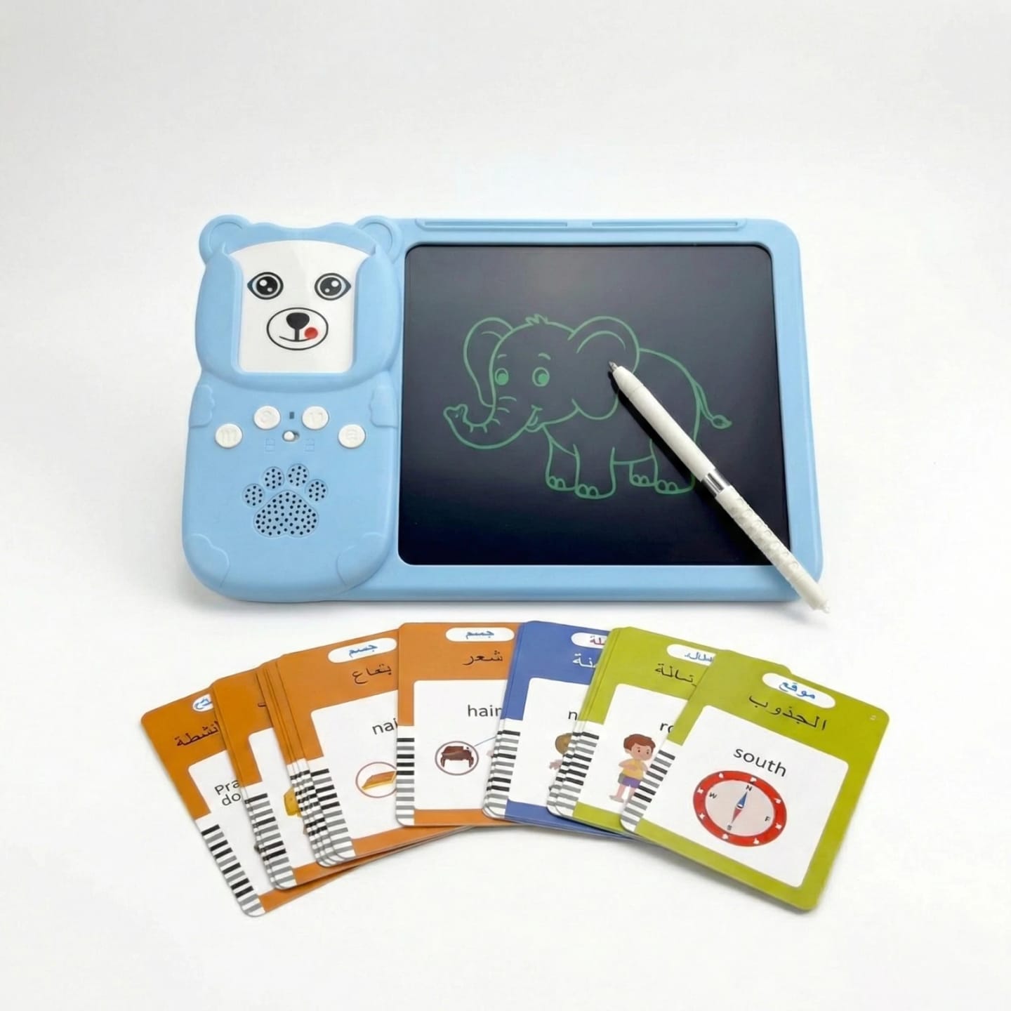 Customer photo review of Talking Flash Cards Table