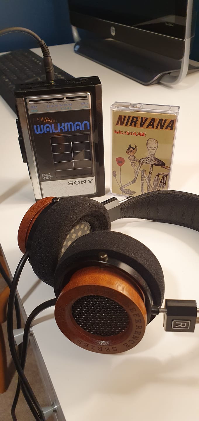 Customer photo review of Sony Walkman WM-F31/F41 AM/FM Portable Cassette Player