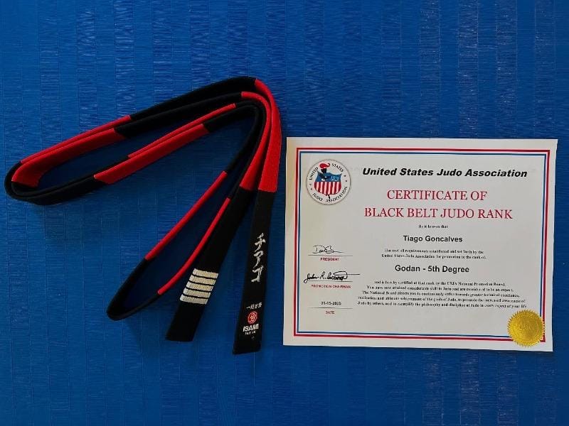 Customer photo review of Isami Red Black Belt