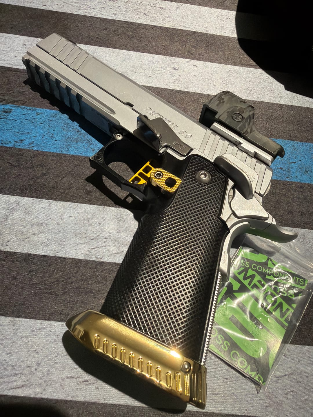 Customer photo review of 1911/2011 Extended Magazine Release | STI, Bul Armory Compatible