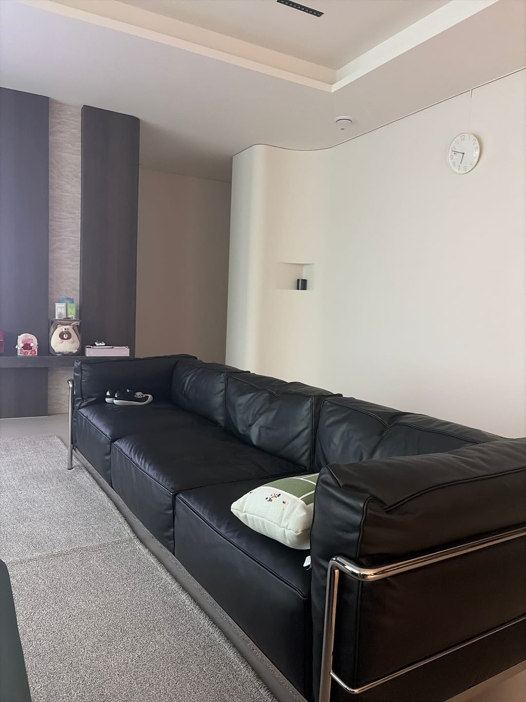 Customer photo review of LC3 - 3인 레더 소파