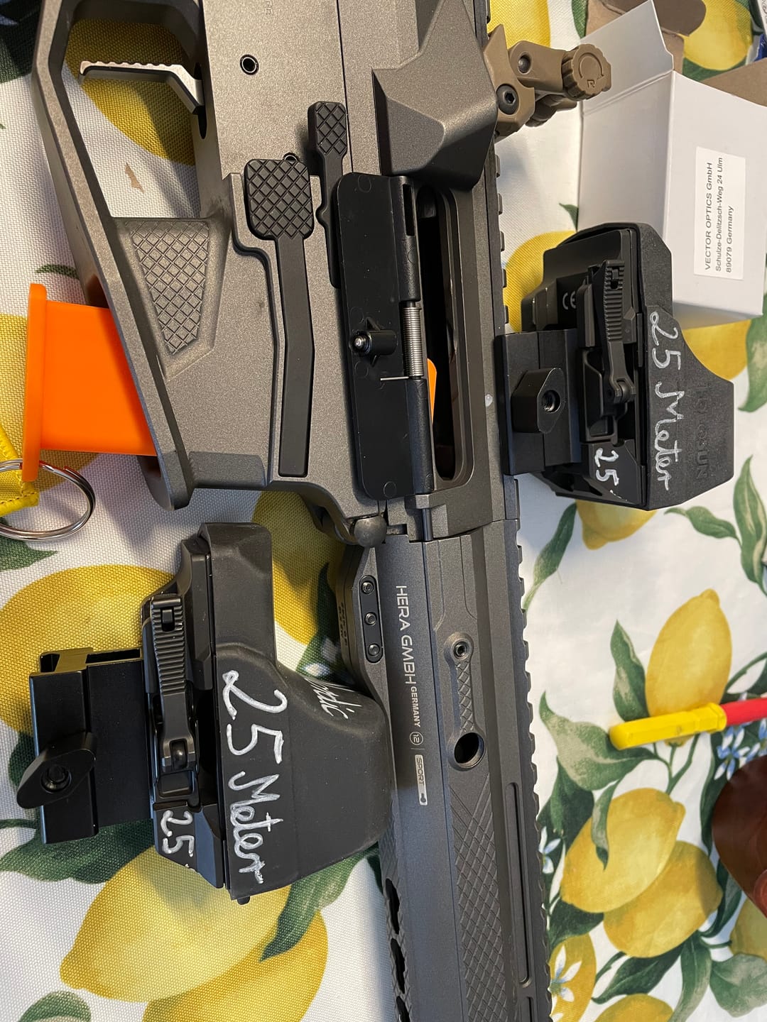 Customer photo review of Vector Optics SCRA-60 21mm Picatinny Raiser Montage, l=40mm, h=25,4mm