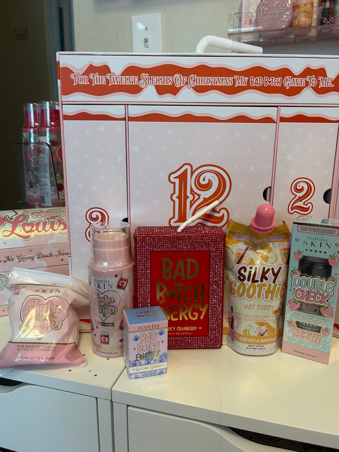 Customer photo review of 12 Sleighs Of Christmas Skincare Advent Calendar 2025