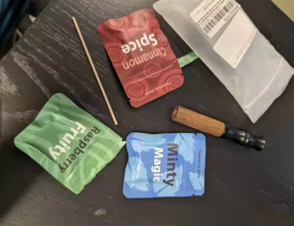 Customer photo review of Inhalador de Aire con Sabor