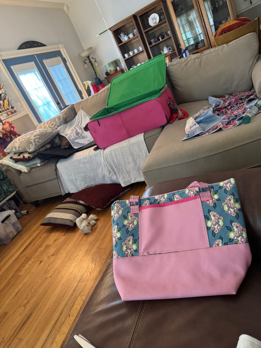 Customer photo review of Wrights Double Fold Bias Tape Quilt Binding (7/8" x 3yds)