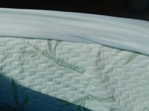 Customer photo review of Truform | Bamboo Mattress Topper