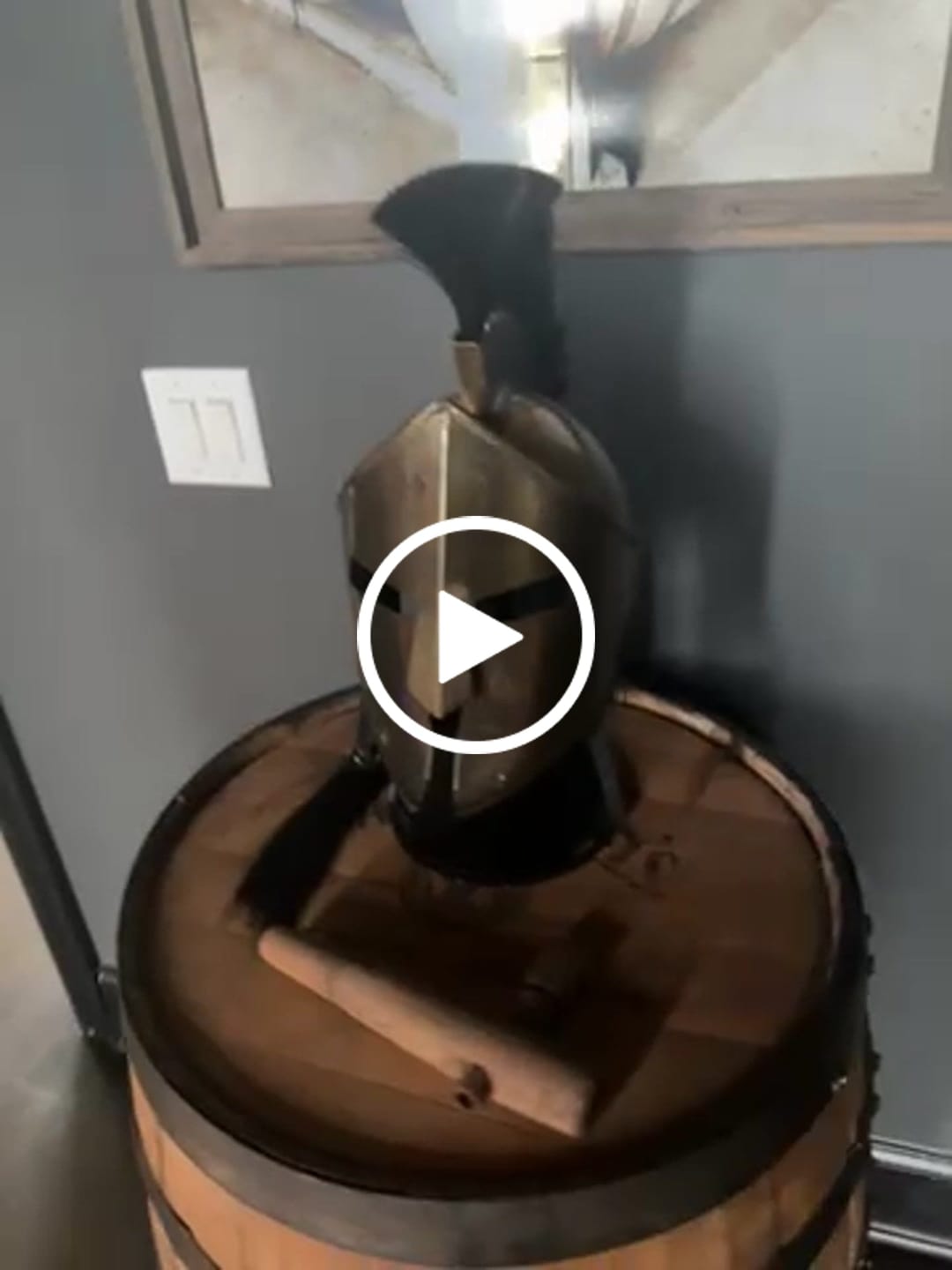 Customer video review of The Great Spartan king Leonidas Helmet