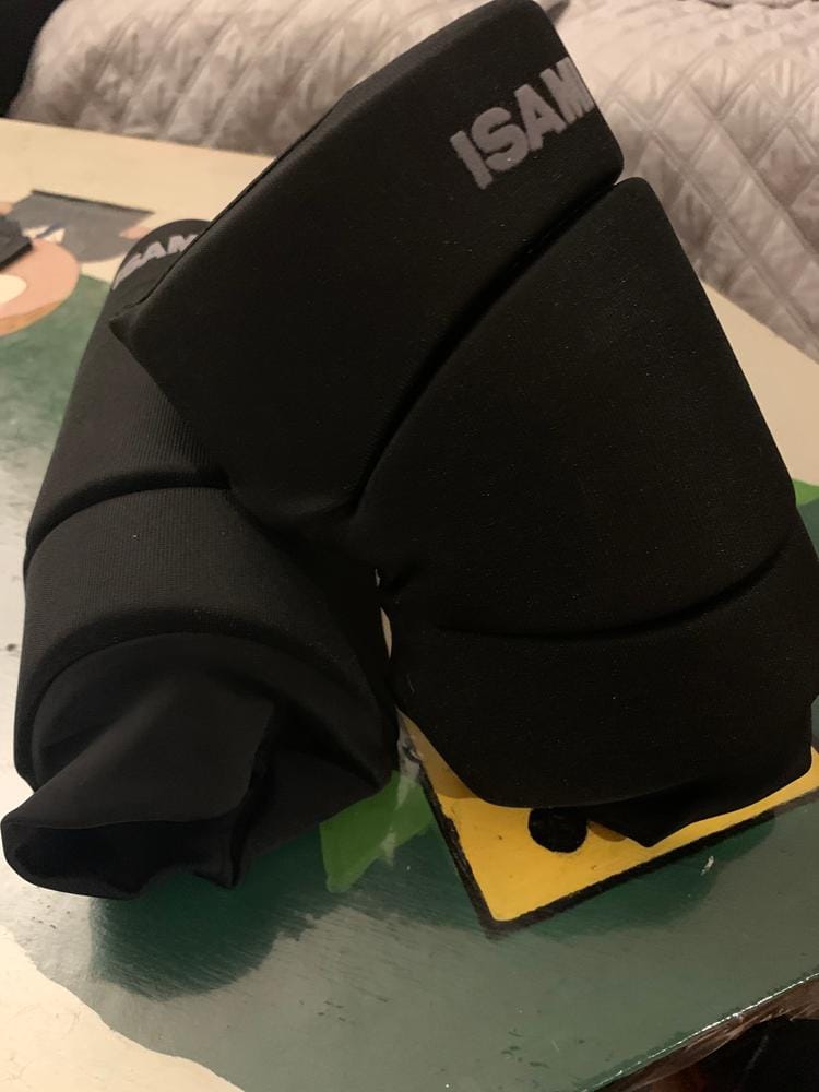 Customer photo review of Wrestling Knee Pads