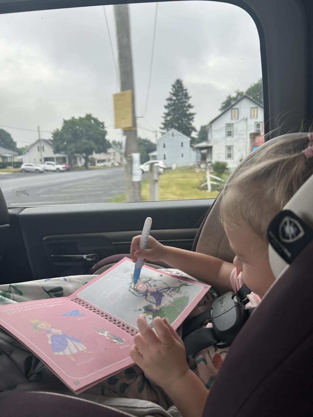 Customer photo review of AquaReveal™ – Reusable Magic Water Colouring Book