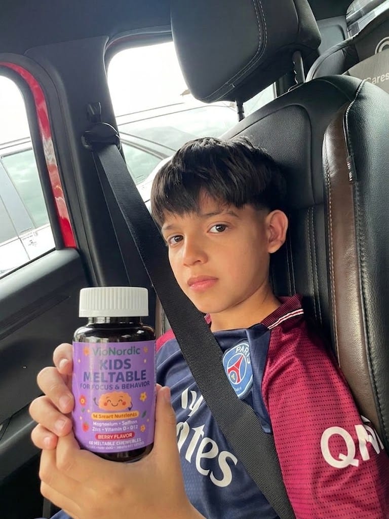 Customer photo review of Tabletas Masticables para niños.