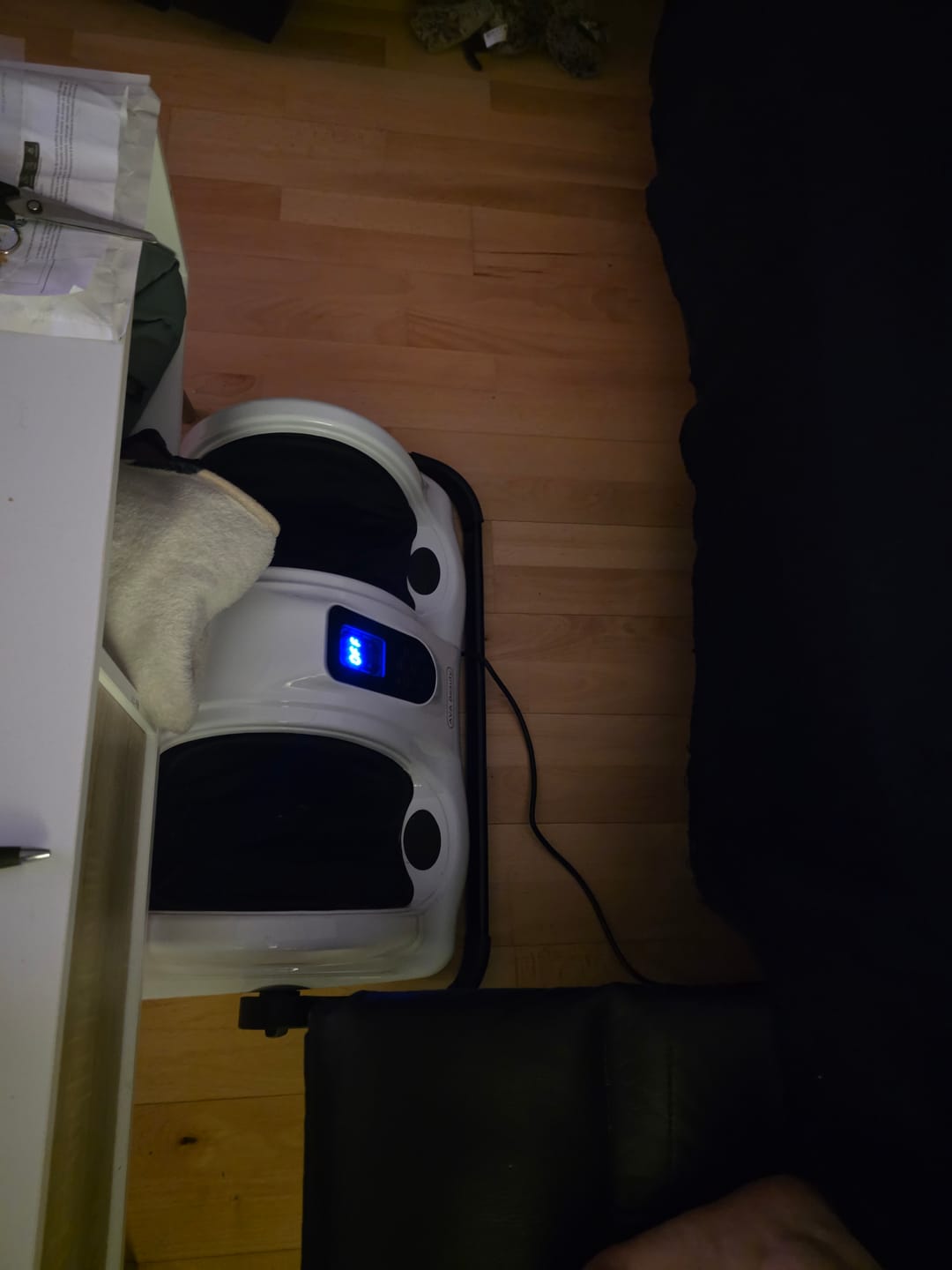 Customer photo review of Fod- og lægmassageapparat med fjernbetjening (OUTLET)