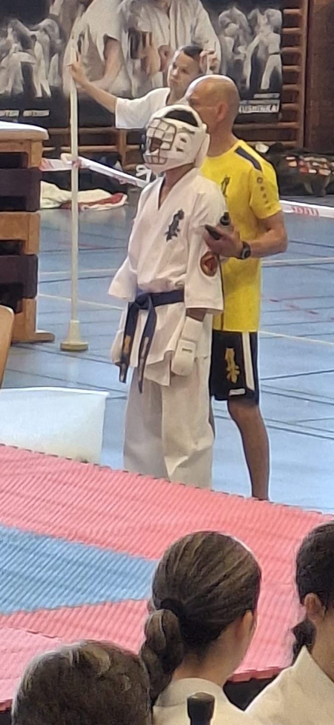 Customer photo review of Karate Head Guard