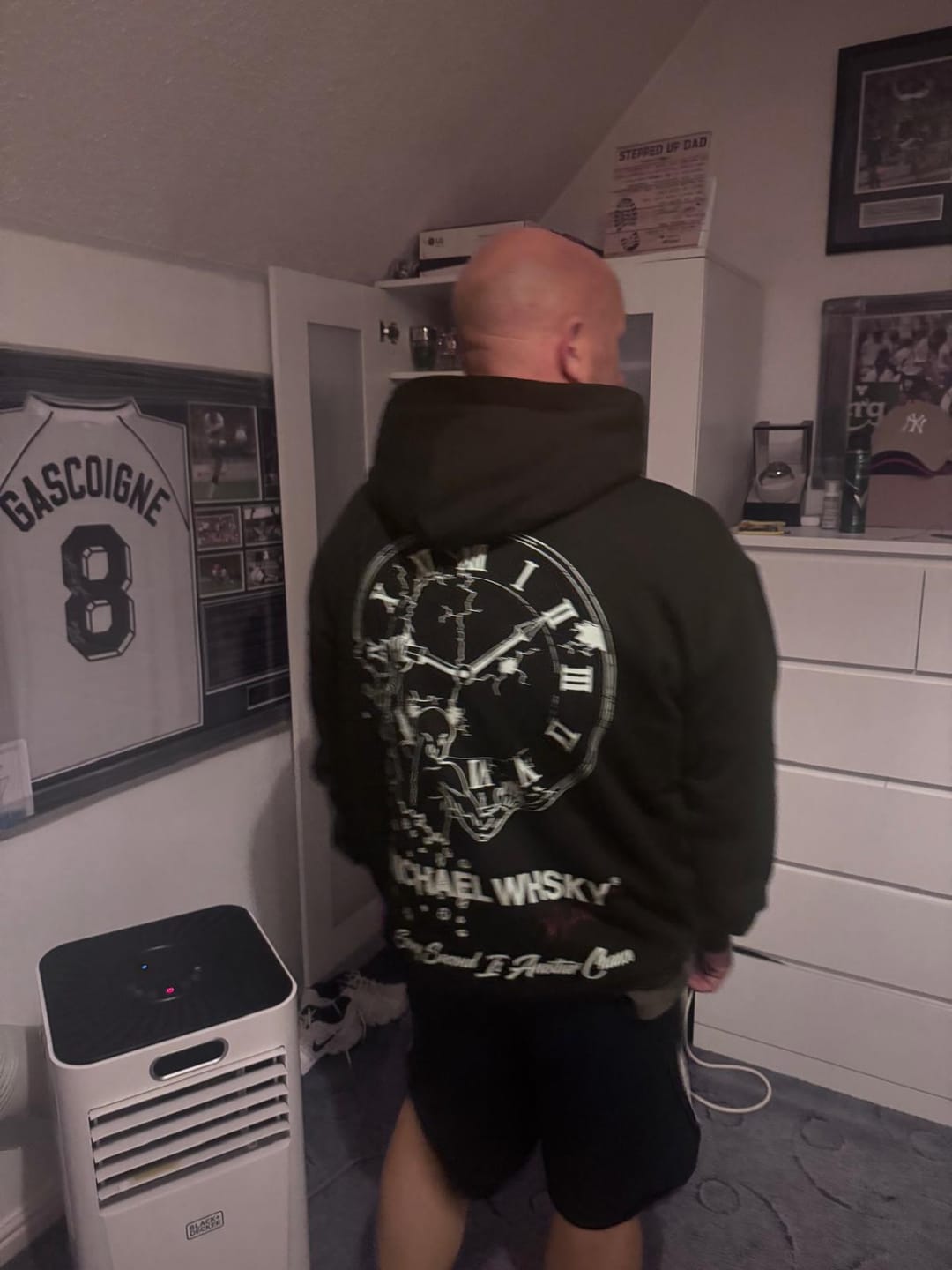 Customer photo review of Every Second Is Another Chance Hoodie