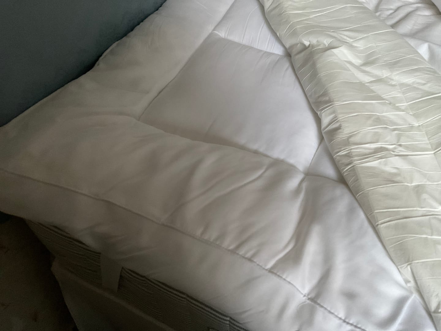 Customer photo review of CloudTopper™ Luxury Thick Mattress Topper