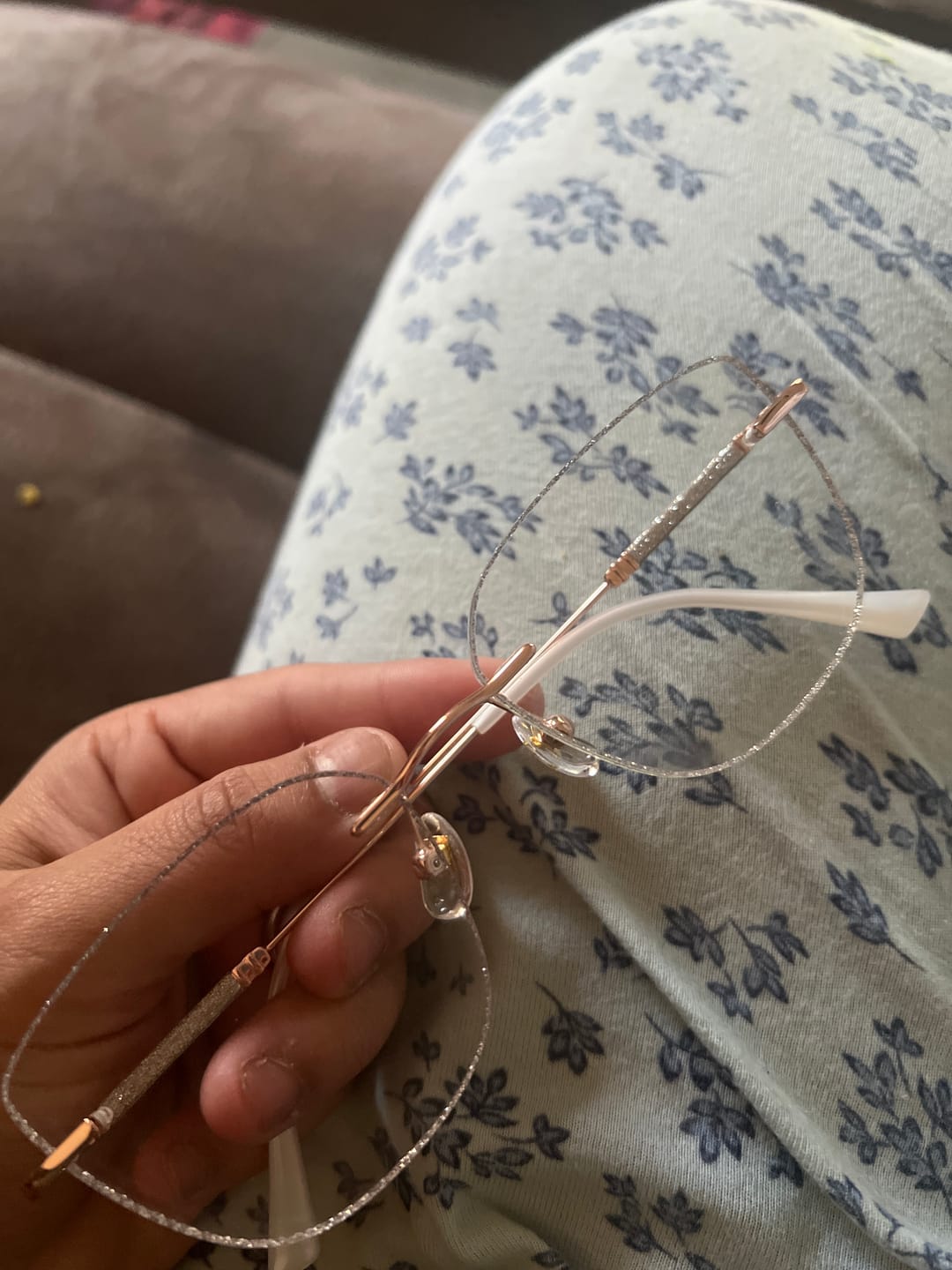 Customer photo review of Mitzy Eyeglasses