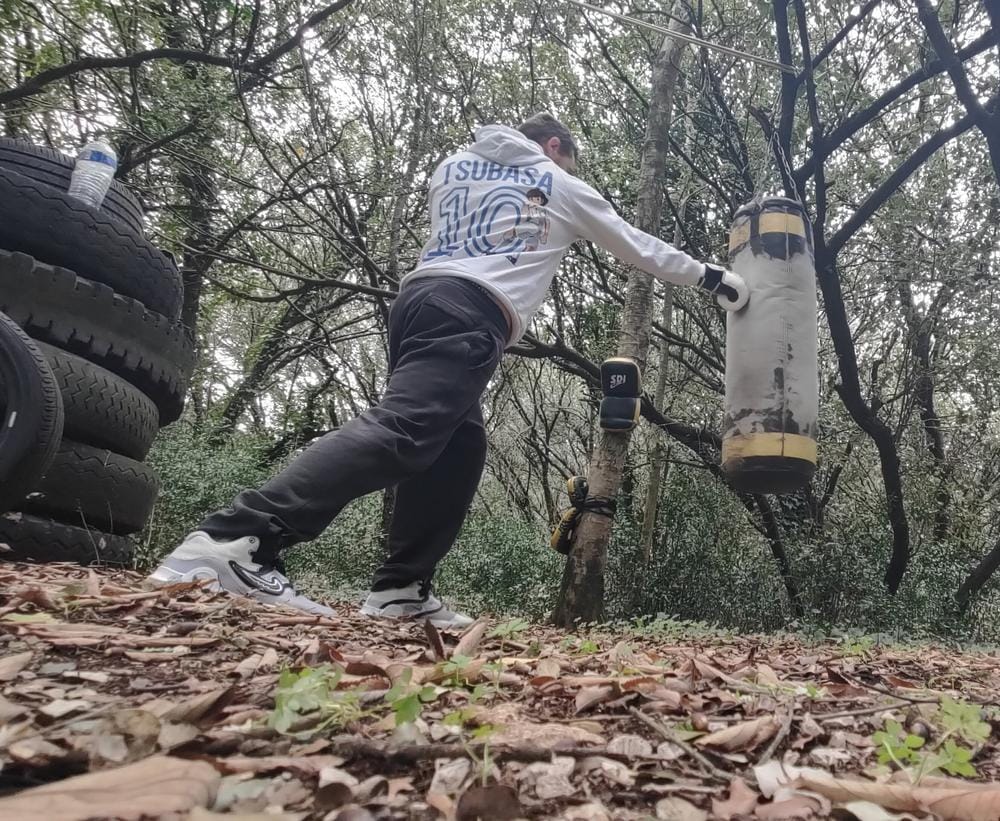 Customer photo review of Rizin Punching Gloves