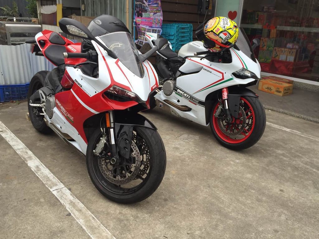 Customer photo review of Ducati 899 1199 Fairing FIAMM Color design
