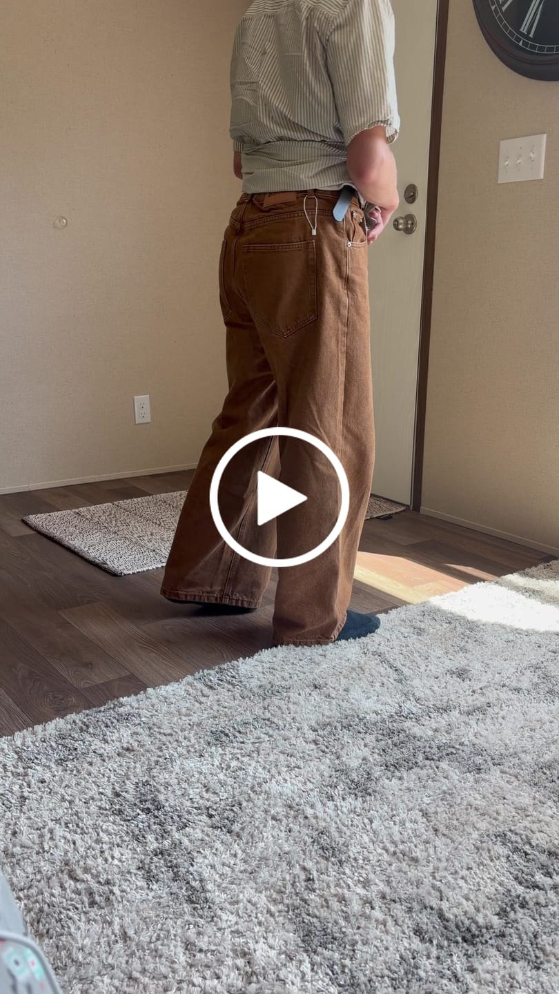 Customer video review of Brown Wash Denim