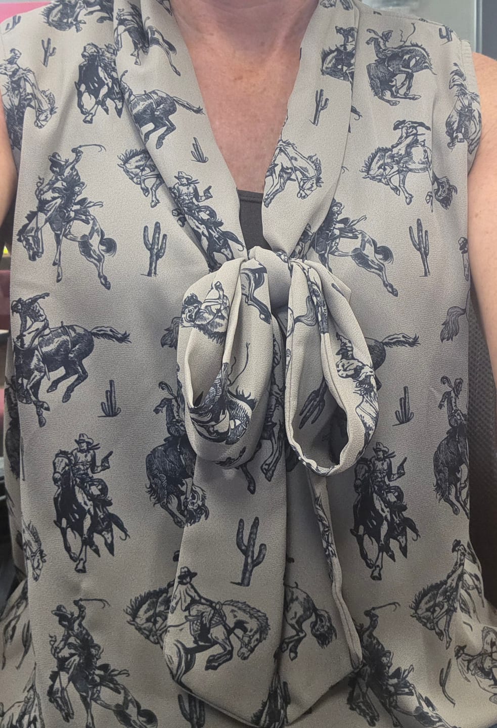 Customer photo review of The Outlaw Dress Tank