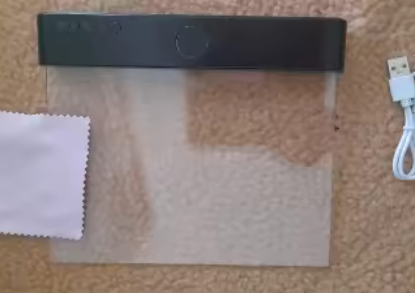 Customer photo review of Lámpara LED Plana de Lectura Nocturna con Protección Ocular