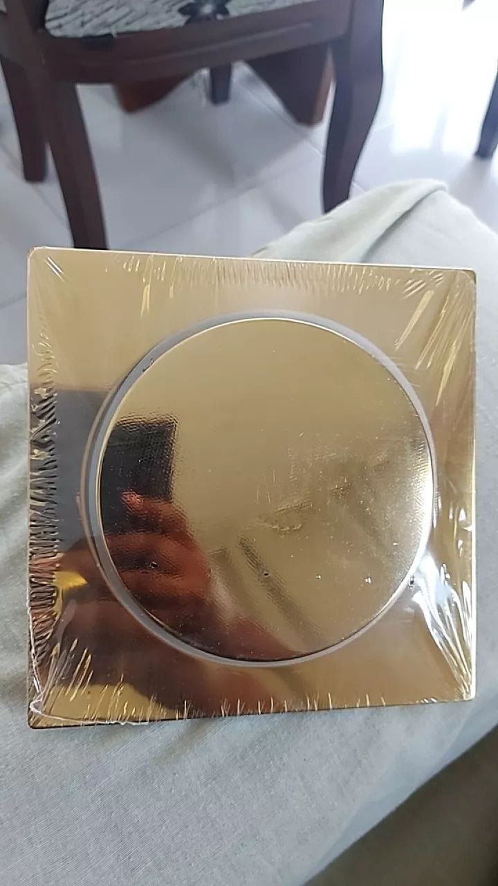 Customer photo review of Ralo Click De Banheiro Inteligente Inox Quadrado Veda Cheiro