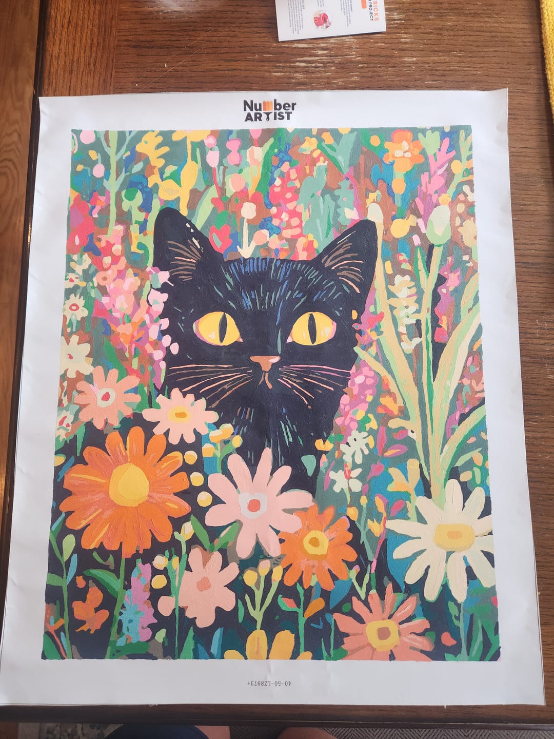 Customer photo review of Peeking Cat