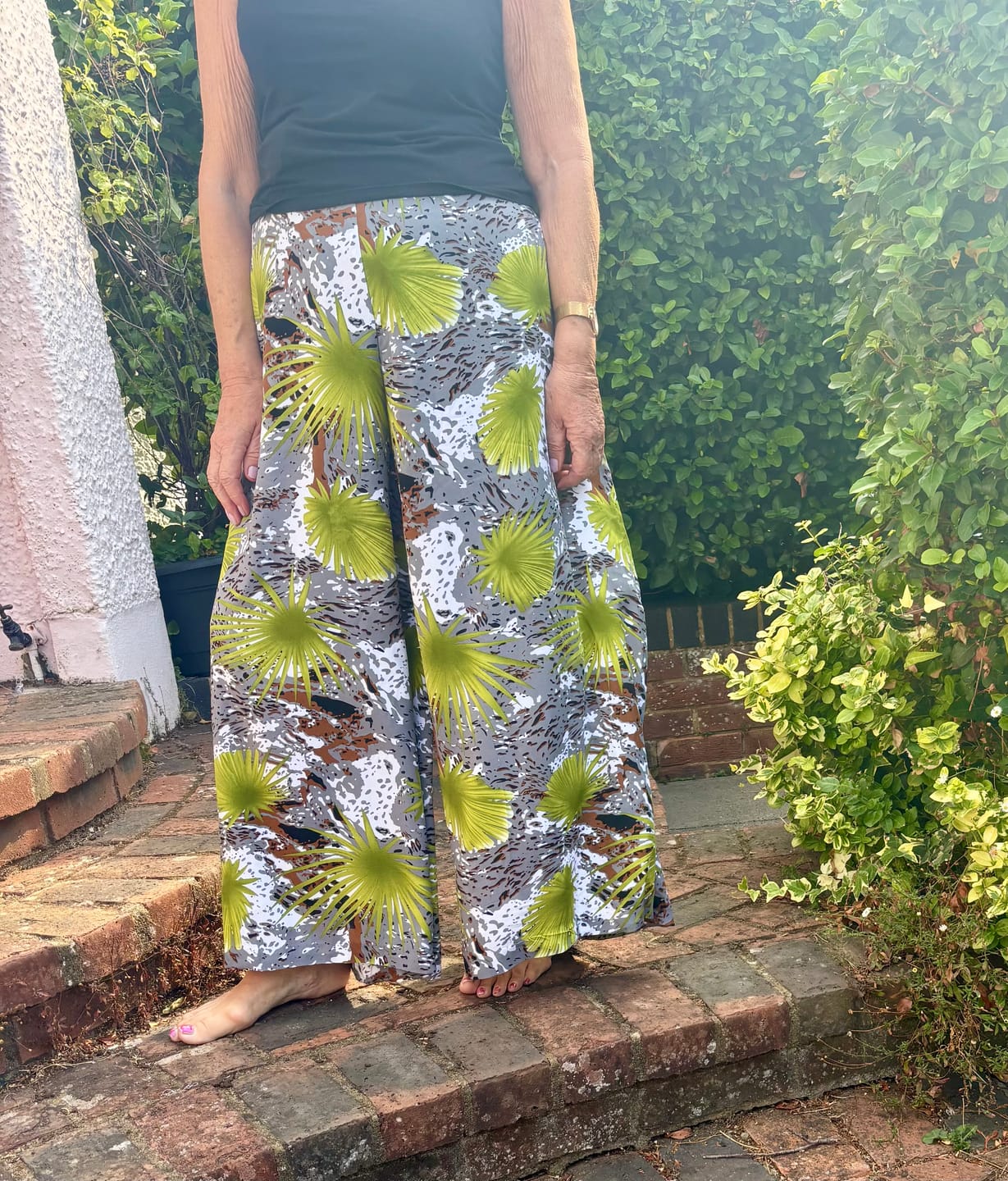 Customer photo review of Island Vibes Viscose Fabric