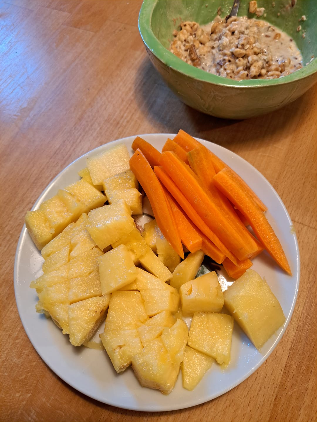 Customer photo review of Baby-Ananas reifgeerntet