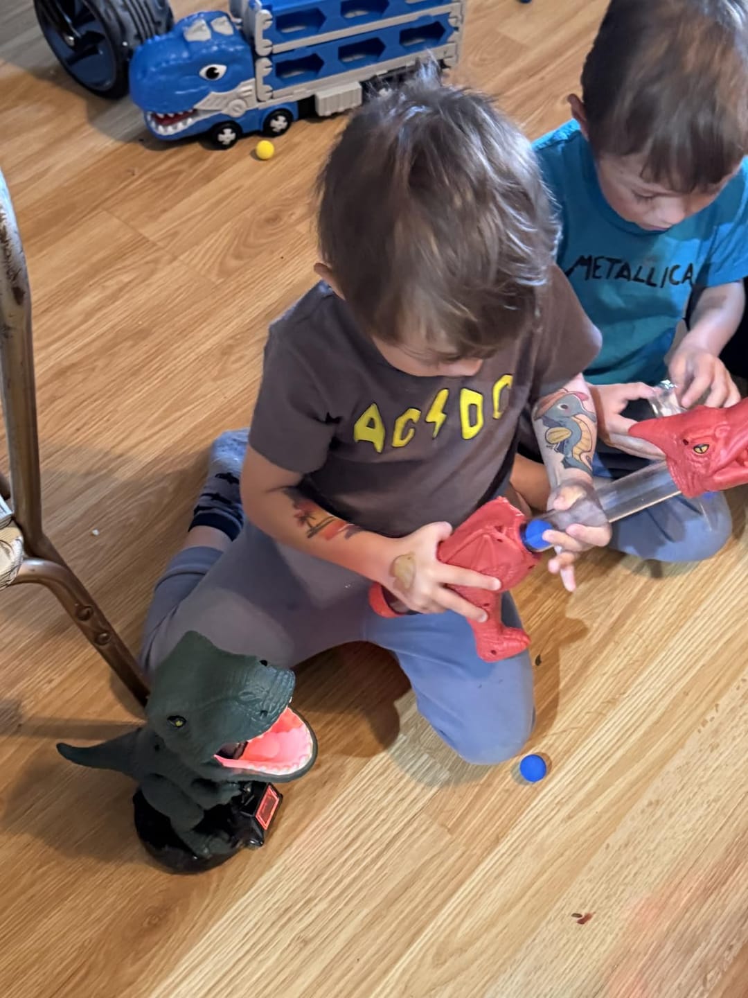 Customer photo review of DinoBlast™ - Interactive Shooting Target Game