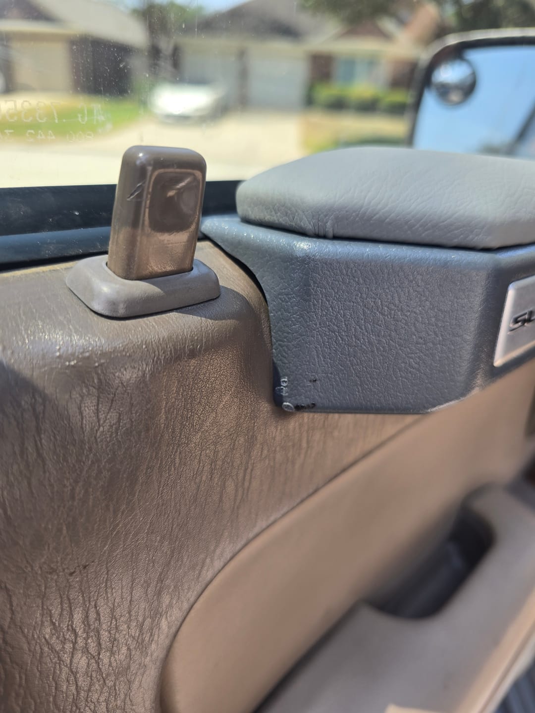 Customer photo review of Cup Holder Armrest Set