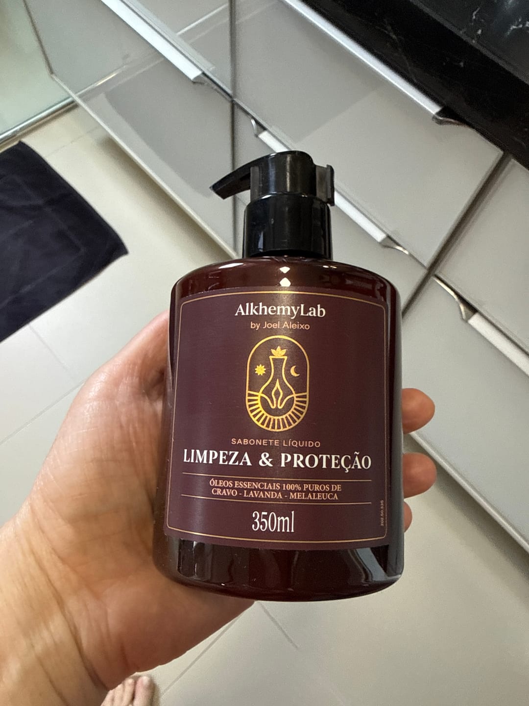 Customer photo review of Sabonete Líquido Limpeza e Proteção 350ml