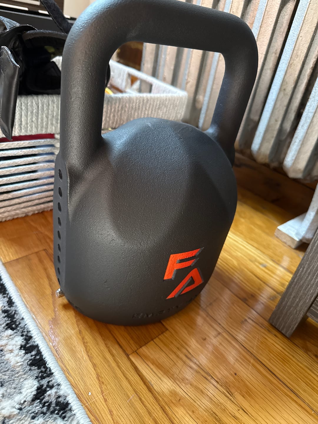 Customer photo review of FA Adjustable Kettlebell