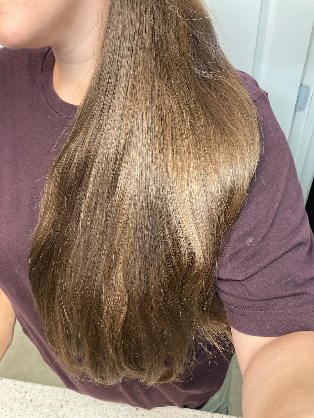 Customer photo review of Coconut Oil Repair Conditioner Bar – Damaged Hair | VIORI